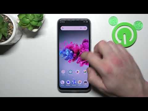 How to Remove/Restore Messages Icon from/to Home Screen on ZTE AXON 20 - Adjust Screen Icons