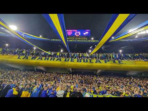 "Boca vs Nacional 1er gol de Boca vamos xeneize con huevo vaya al frente" Barra: La 12 &bull; Club: Boca Juniors