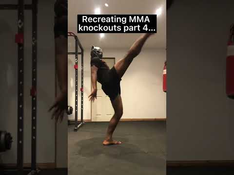 Recreating UFC knockouts 👀