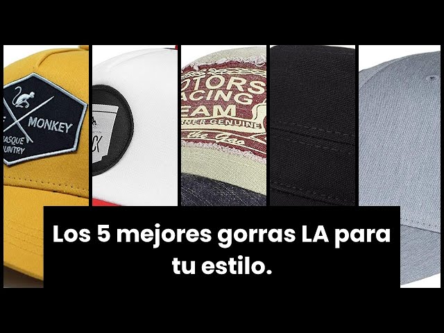 Vídeo relacionado con Flexfit Organic Cotton Snapback Unisex Gorra Negro 98% algodón, 2% elastán