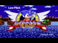 Sonic The Hedgehog - Green Hill Zone(Low Pitch) Sonic The Hedgehog - Green Hill Zone(Low Pitch)