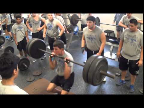 Sebastian Salazar 225 lb clean