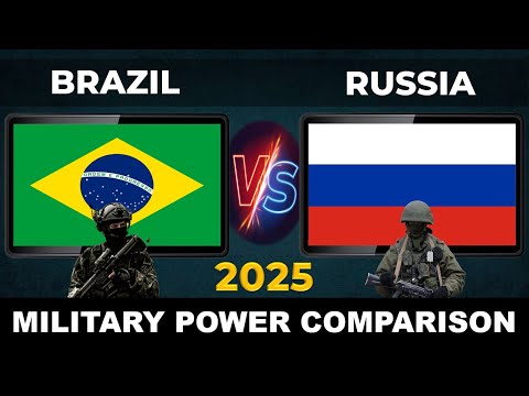 Brazil vs Russia Military Power 2025 | Russia vs Brazil Military Power 2025 | Defense Tube