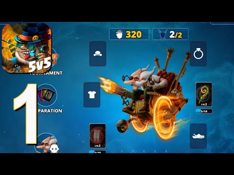 Awakening of Heroes MOBA 5v5 - Walkthrough Gameplay part 1(iOS, Android)