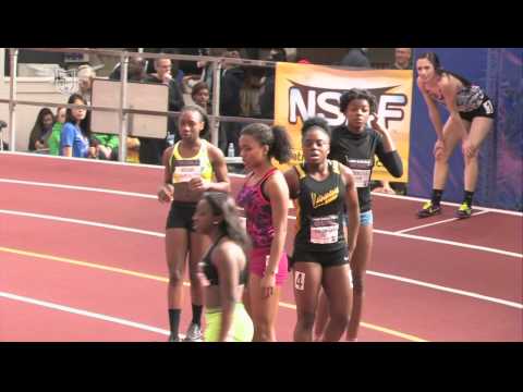 Girls 60m Heat 3 - New Balance Nationals Indoor 2013