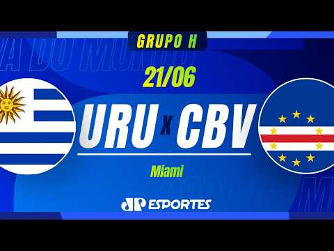 Uruguai x Cabo Verde – AO VIVO – 20/06/2026 – Copa do Mundo