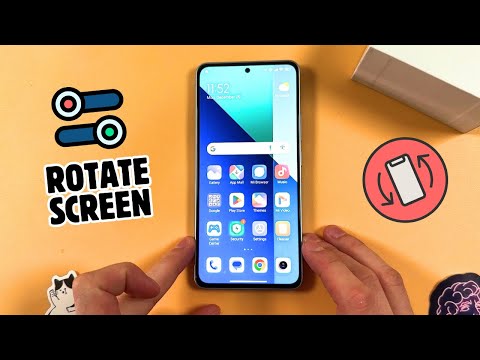 How to Enable or Disable Auto Rotate Screen on Redmi Note 13