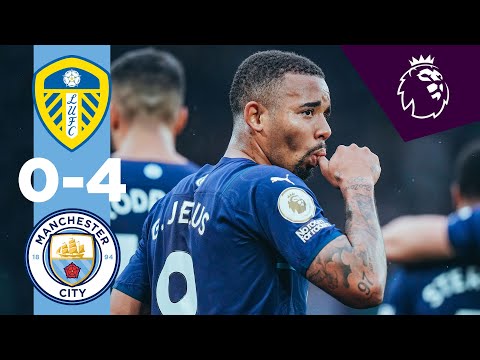 HIGHLIGHTS | Leeds United 0-4 Man City | Rodri, Ake, Jesus & Fernandinho Goals
