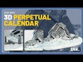 Video: Calendario Perpetuo Star Wars At-AT Derribado 20 cm