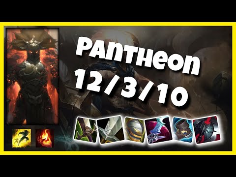Pantheon vs Gragas TURKISH Challenger SUPPORT (12/3/10) Gameplay Replay - Patch 10.24