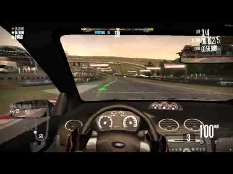 Need For Speed : Shift - Brands Hatch Indy - Ford Focus ST - Hot Lap 55:8
