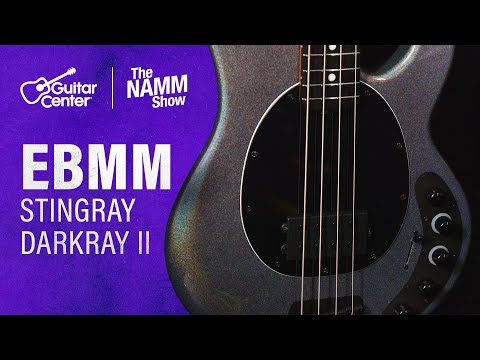 NEW Ernie Ball Music Man DarkRay II Bass Demo | NAMM 2026