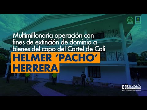 Fiscal Barbosa: Multimillonaria operación a bienes del capo del Cartel de Cali ‘Pacho’ Herrera