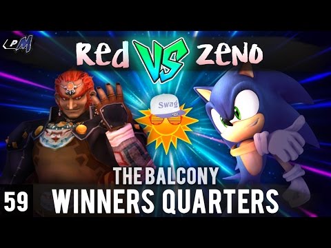 PM @ the Balcony 59 - Winners Quarters ft. Red Ranger (Ganondorf) vs.  Zenokids (Sonic)
