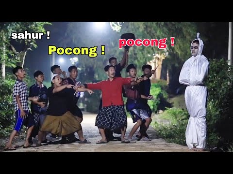 The Latest Prank of a Ghost Waking You Up for Sahur! So Hilarious, It'll Make You Laugh 🤣