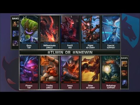 TL vs NME Game 2 Highlights - TEAM LIQUID vs ENEMY ESPORTS - Week 8 NA LCS SUMMER 2015