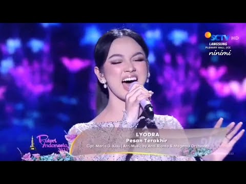Lyodra - Pesan Terakhir, TOP 6 Puteri Indonesia 2023