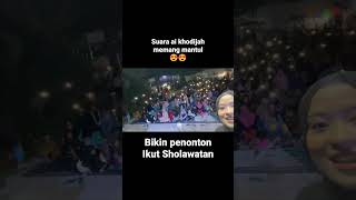 Download lagu Suara ai Khodijah memang mantul bikin penonton Ikut Sholawatan mp3