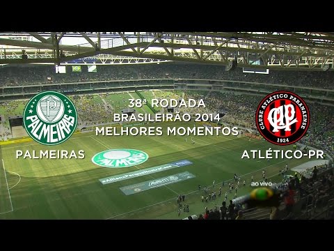 Melhores Momentos - Palmeiras 1 x 1 Atlético-PR - Brasileirão - 07/12/2014