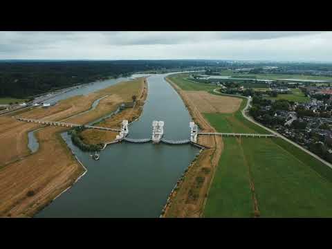 DJI Mini 2 Drone Footage | Stuw Driel,  Dutch Waterworks from Above
