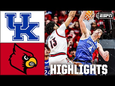Kentucky Wildcats vs. Louisville Cardinals | Full Game Highlights | ESPN College Basketball