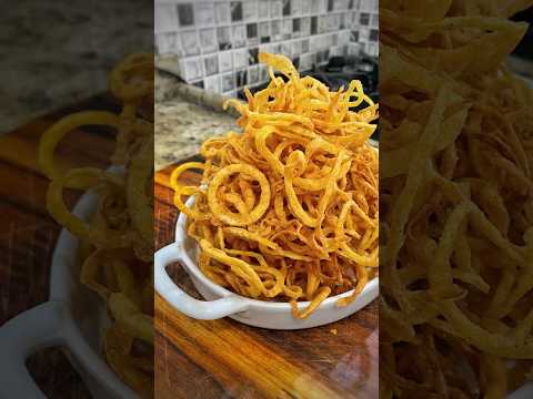 How to make crispy onions #shorts