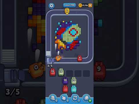 Pixel Flow Level 798 Walkthrough