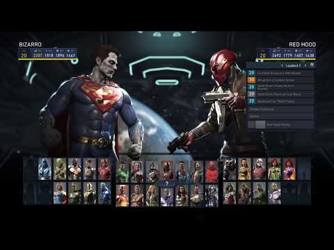 Injustice 2 Bizarro VS Red Hood Single Fight