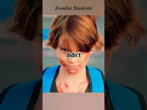 Children all turned into zombies and chased after their teachers. #futurelink #thriller