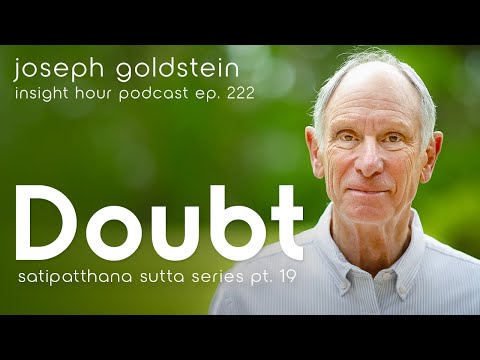 Buddhism & Doubt - Joseph Goldstein – Insight Hour Podcast Ep. 222 Satipatthana Sutta Series Pt. 19