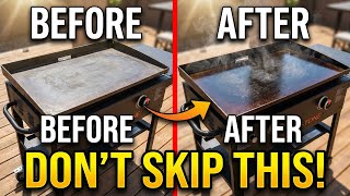 How To Season Your Blackstone Grill - Easy Step by Step