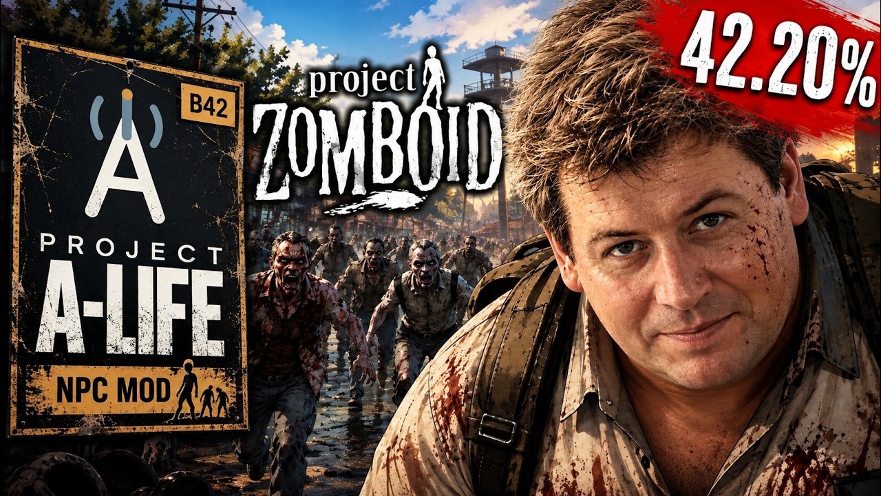 A-Life ТЕСТИМ МОД НА НПС | Project Zomboid