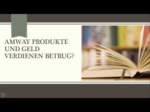 Amway Produkte und Geld verdienen Betrug❓