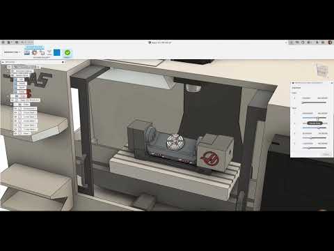 Fusion 360 Machine Simulation