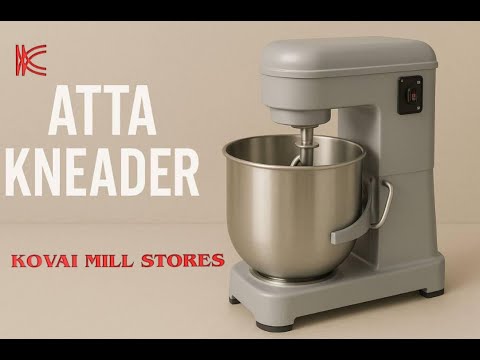 Stainless steel (ss) hydraulic ss atta kneading machine