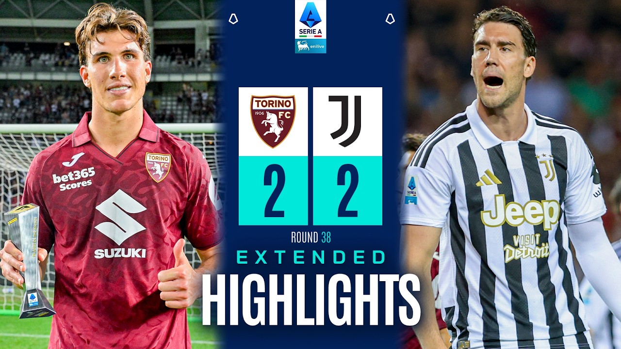 TORINO-JUVENTUS 2-2 | EXTENDED HIGHLIGHTS | SERIE A 2025/26