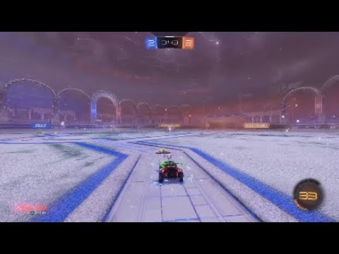 Rocket League Online Multiplayer - 0:00 Left on the Clock, Double tap Score FTW!