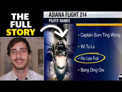 The STORY behind Asiana Pilots Names KTVU News Fail