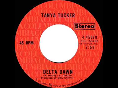 1972 Tanya Tucker - Delta Dawn (stereo 45)