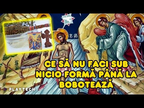 What not to do under any circumstances until Epiphany. It is completely forbidden, you will have ...