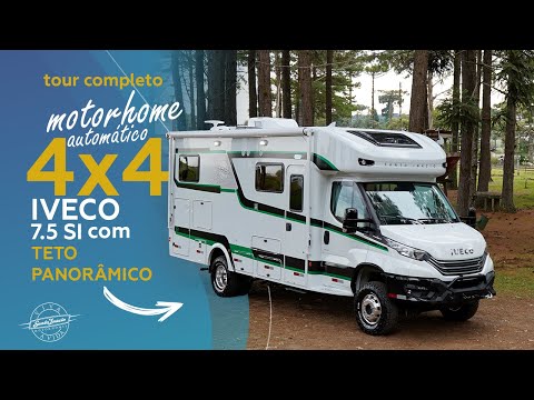 COMPLETE TOUR OF THE SANTO INÁCIO 7.5 SI IVECO AUTOMATIC 4X4 MOTORHOME