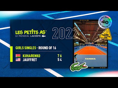 Les Petits As 2022 | Girls Round of 16 | Polina Kuharenko vs. Capucine Jauffret
