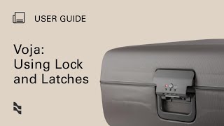 Opening and Closing your Voja Suitcase