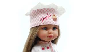 Realistická panenka Carla cukrářka od f. Paola Reina ze Španělska