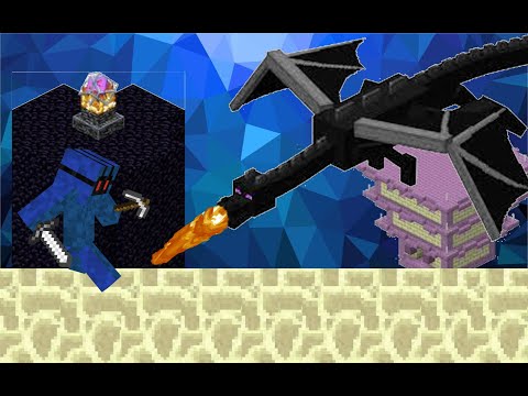 Ender Dragon fight+Elytra | Craft Defense Ep.4 | Sam thespruce; yiiquri; Mine Flox; SirCent