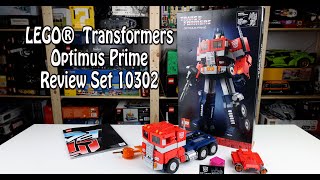 Review LEGO Transformers Optimus Prime (Set 10302)