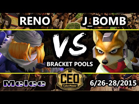 CEO 2015 - Reno (Sheik) vs J_Bomb (Fox) SSBM Bracket Pools - Smash Melee
