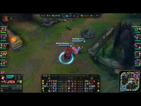 MID Lucian vs Veigar Quadra - Mihawk Hawkeye