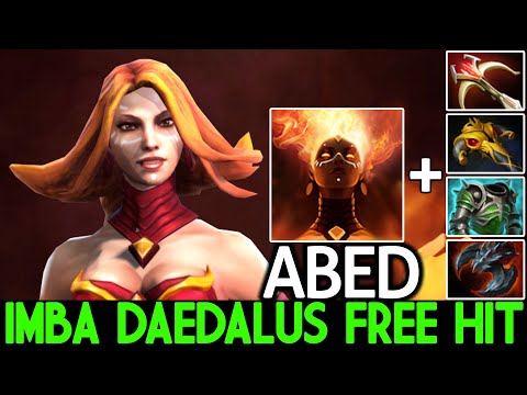 ABED [Lina] Created a Monster with Daedalus Free Hit Dota 2
