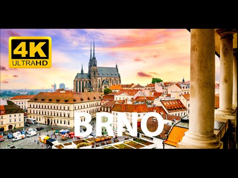 Beauty of Brno,  South Moravia- Czech Republic in 4K| World in 4K